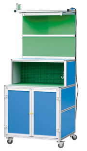 test. Types of cleaning trolleys